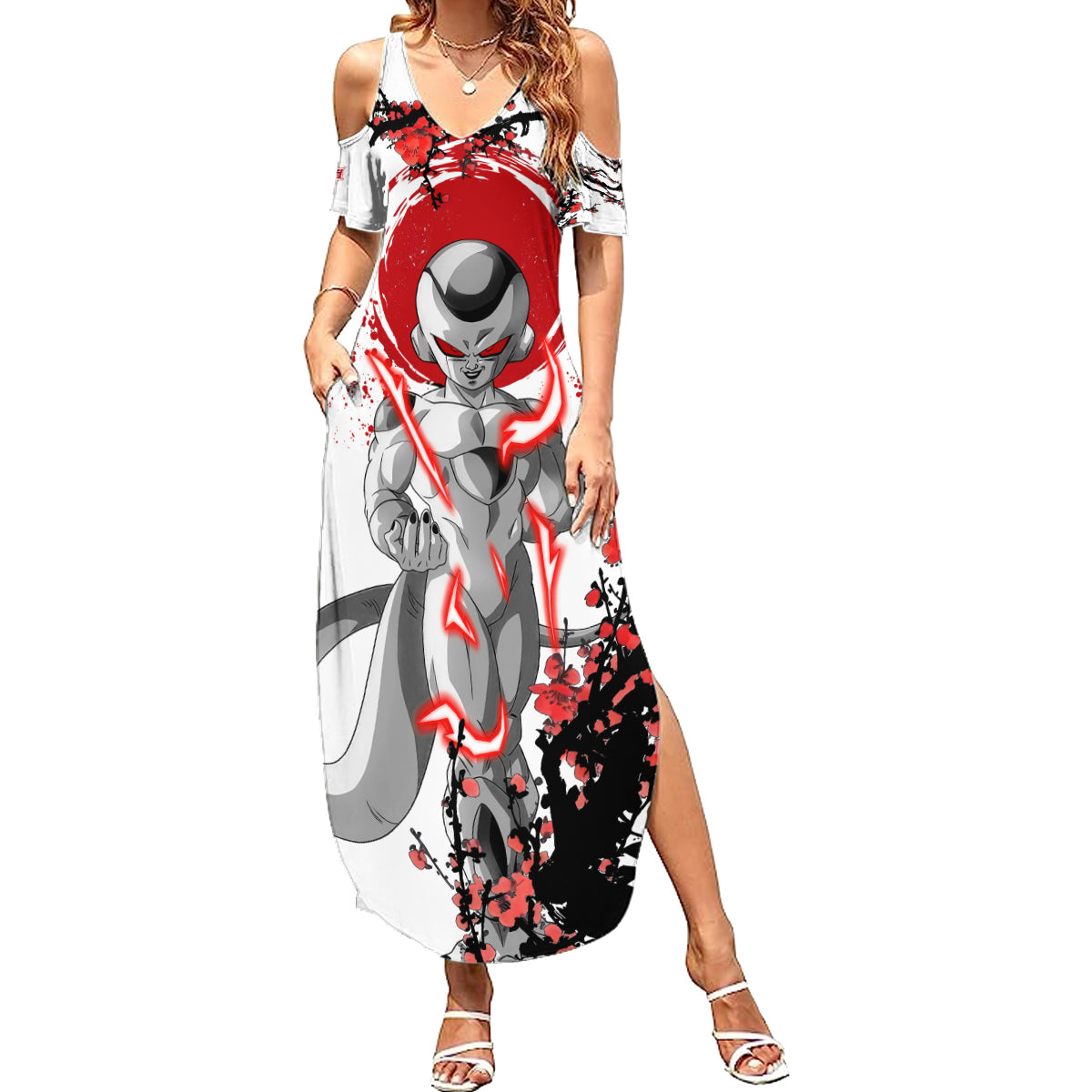 Frieza - Japan Style Anime Summer Maxi Dress