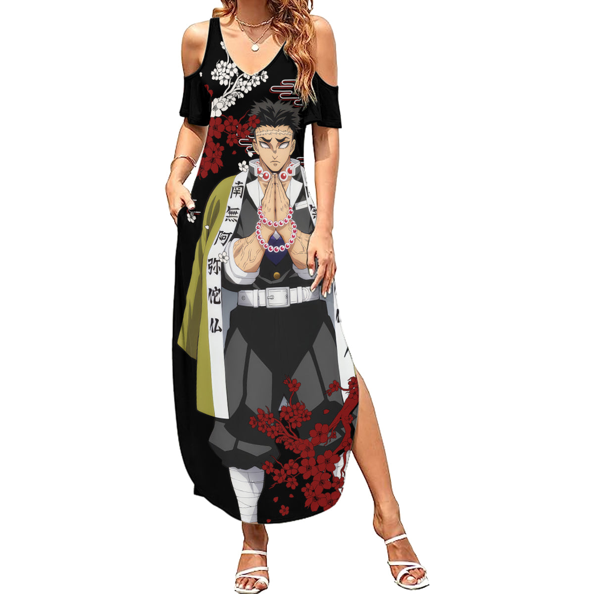 Gyomei Himejima - Japan Style Summer Maxi Dress