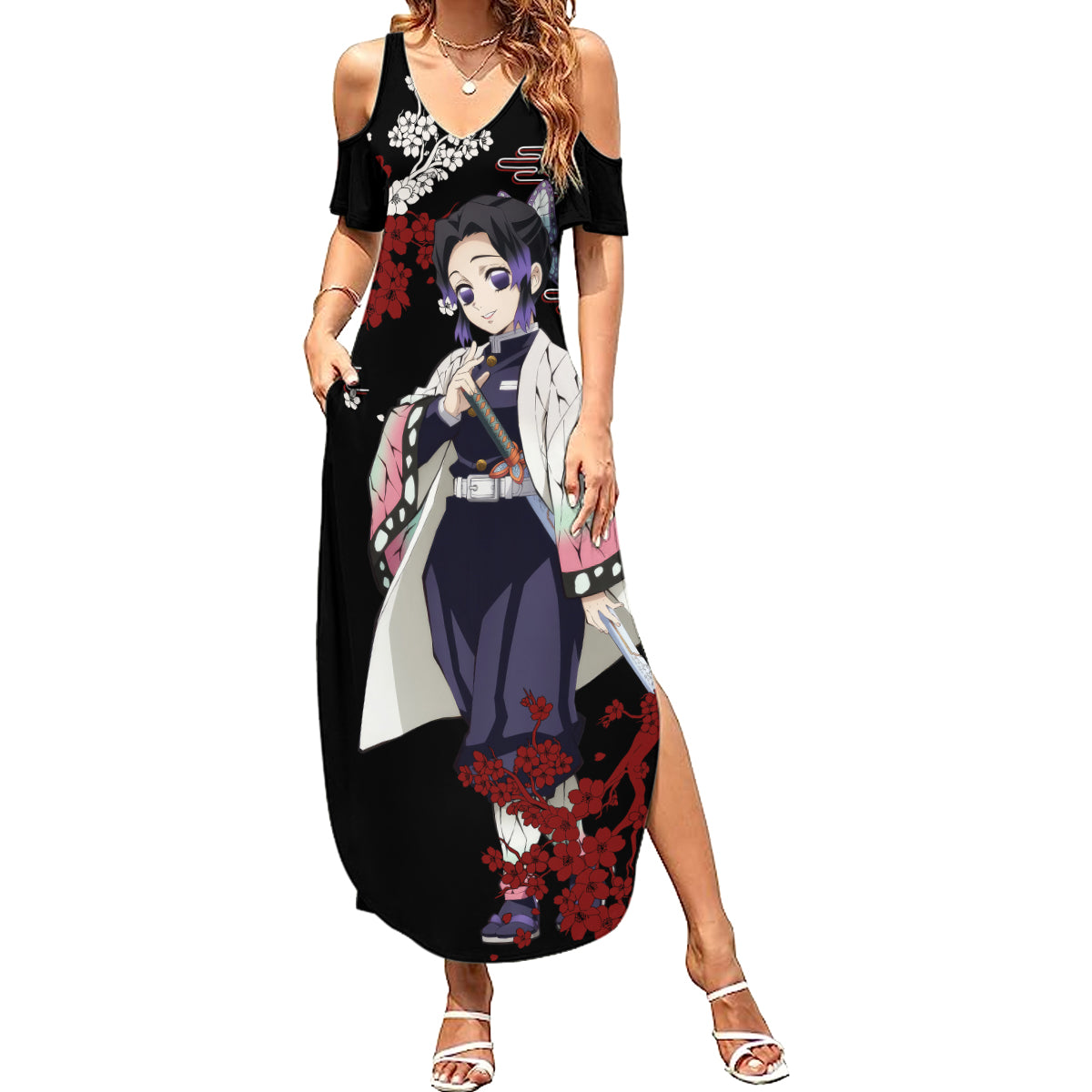 Shinobu Kocho - Japan Style Summer Maxi Dress