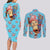 Tony Tony Chopper - Movie Red Couples Matching Long Sleeve Bodycon Dress and Long Sleeve Button Shirt