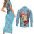 Tony Tony Chopper - Movie Red Couples Matching Short Sleeve Bodycon Dress and Long Sleeve Button Shirt