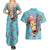 Tony Tony Chopper - Movie Red Couples Matching Summer Maxi Dress and Hawaiian Shirt