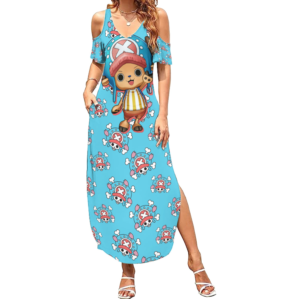 Tony Tony Chopper - Movie Red Summer Maxi Dress