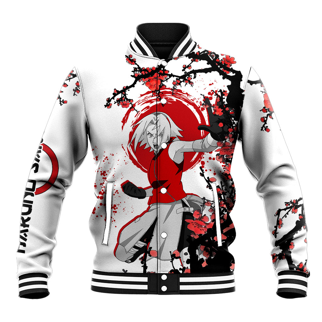 Haruno Sakura - Japan Style Anime Baseball Jacket