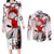 Haruno Sakura - Japan Style Anime Couples Matching Long Sleeve Bodycon Dress and Long Sleeve Button Shirt