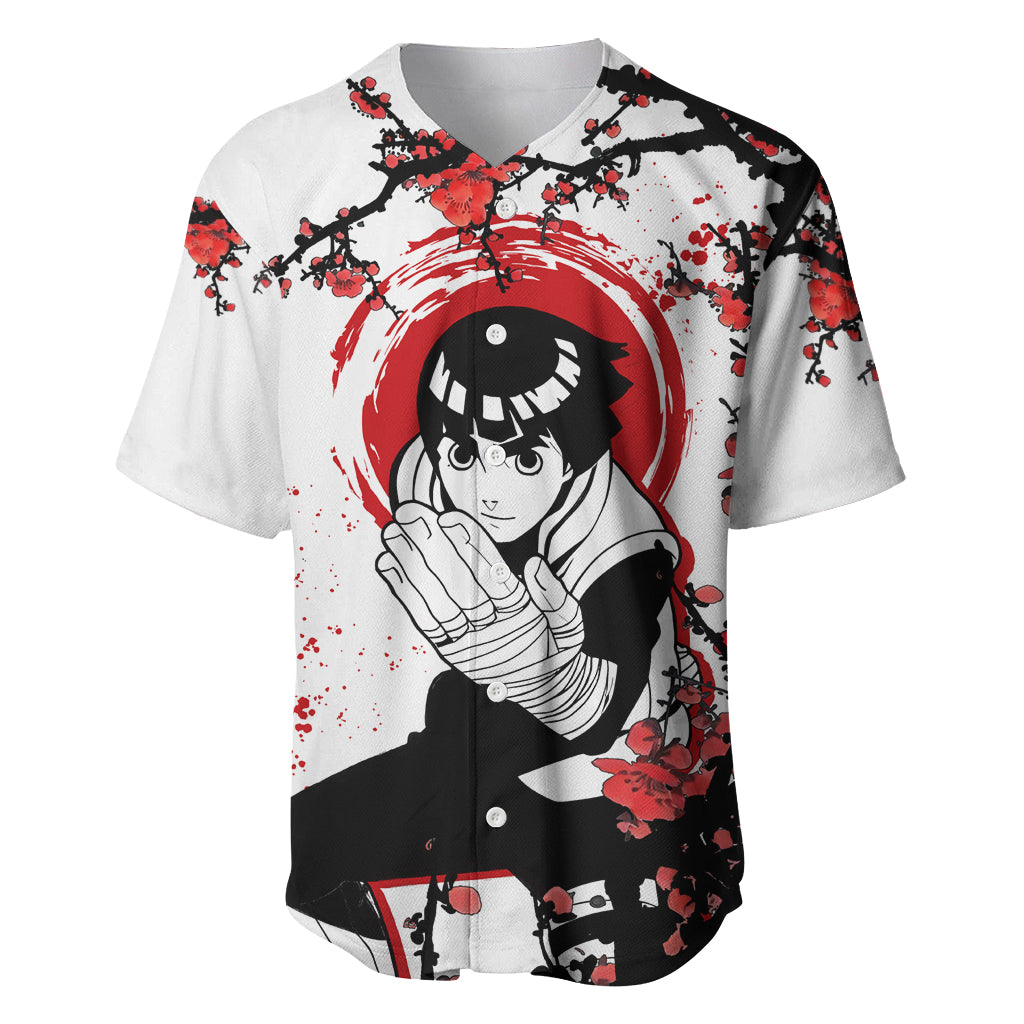 Rock Lee - Japan Style Anime Baseball Jersey