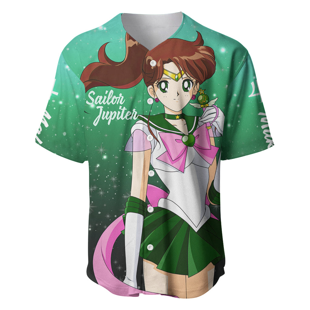 Sailor Jupiter Makoto Kino Baseball Jersey