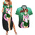 Sailor Jupiter Makoto Kino Couples Matching Summer Maxi Dress and Hawaiian Shirt