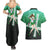 Sailor Jupiter Makoto Kino Couples Matching Summer Maxi Dress and Hawaiian Shirt