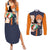 Karasuno Shoyo Hinata Couples Matching Summer Maxi Dress and Long Sleeve Button Shirt