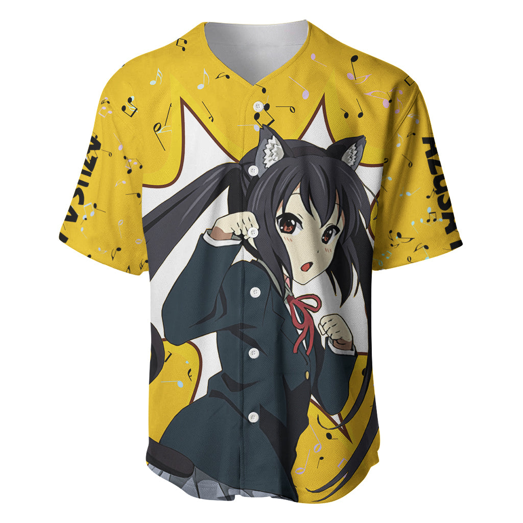 K-On - Azusa Nakano Anime Baseball Jersey