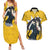 K-On - Azusa Nakano Anime Couples Matching Summer Maxi Dress and Hawaiian Shirt