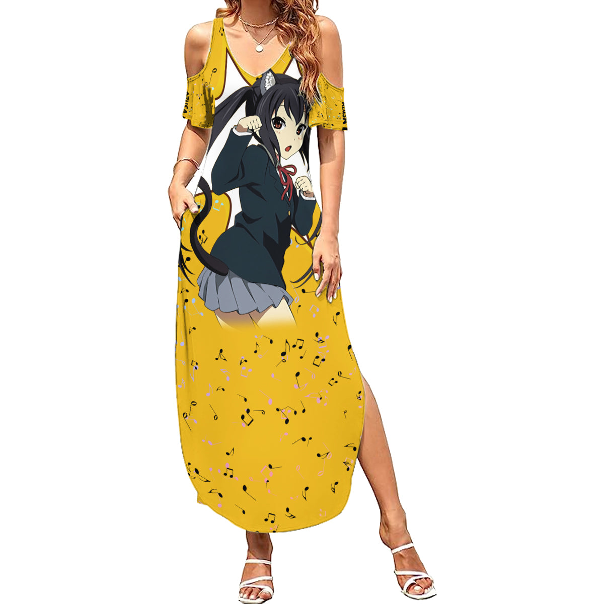 K-On - Azusa Nakano Anime Summer Maxi Dress