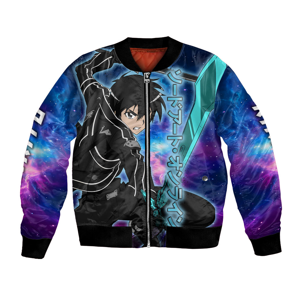 Kirito - Galaxy Style Bomber Jacket Sword Art Galaxy Style