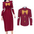 Wendy Marvell Couples Matching Long Sleeve Bodycon Dress and Long Sleeve Button Shirt Fairy Tail