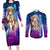 Asuna Couples Matching Long Sleeve Bodycon Dress and Long Sleeve Button Shirt Sword Art Galaxy Style