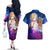 Asuna Couples Matching Off The Shoulder Long Sleeve Dress and Hawaiian Shirt Sword Art Galaxy Style