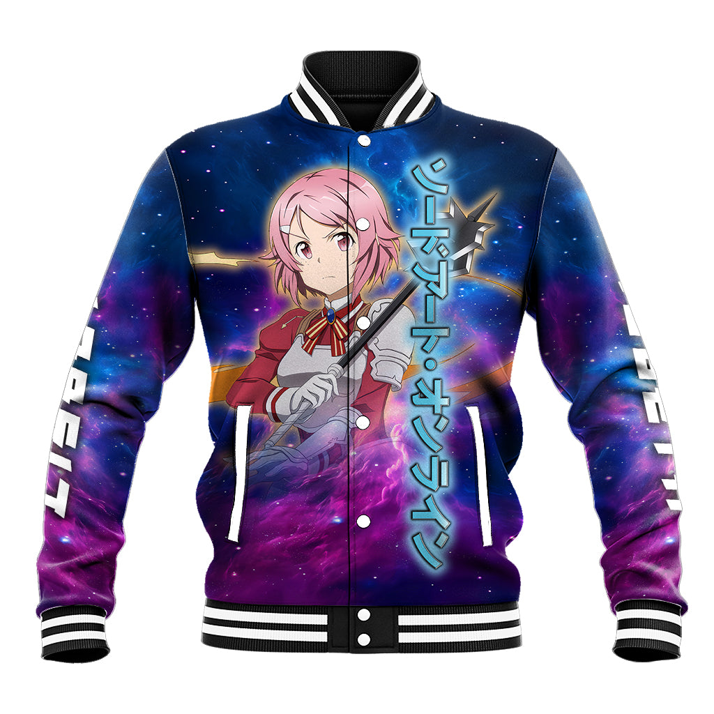 Shinozaki Rika Lisbeth Baseball Jacket Sword Art Galaxy Style