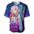 Shinozaki Rika Lisbeth Baseball Jersey Sword Art Galaxy Style