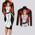 Orihime Inoue Couples Matching Long Sleeve Bodycon Dress and Long Sleeve Button Shirt Bleach