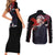 Renji Abarai Couples Matching Short Sleeve Bodycon Dress and Long Sleeve Button Shirt BL Jacket