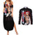 Renji Abarai Couples Matching Summer Maxi Dress and Long Sleeve Button Shirt BL Jacket