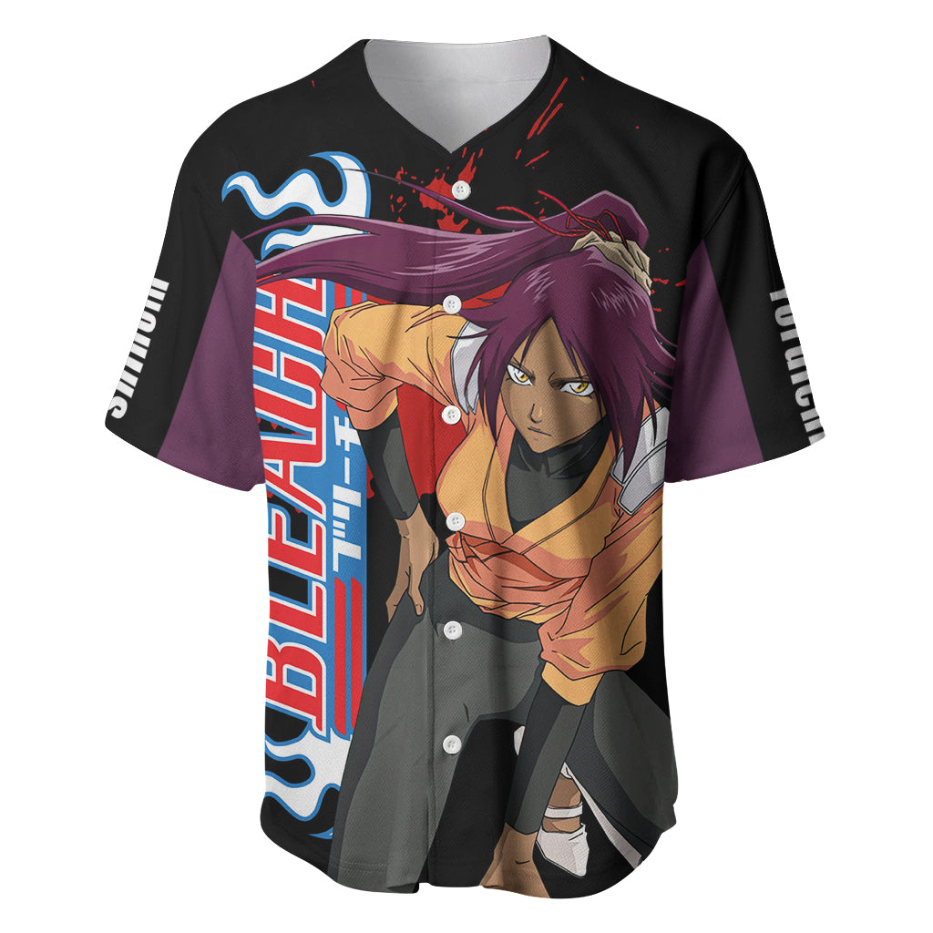 Yoruichi Shihoin Baseball Jersey Bleach