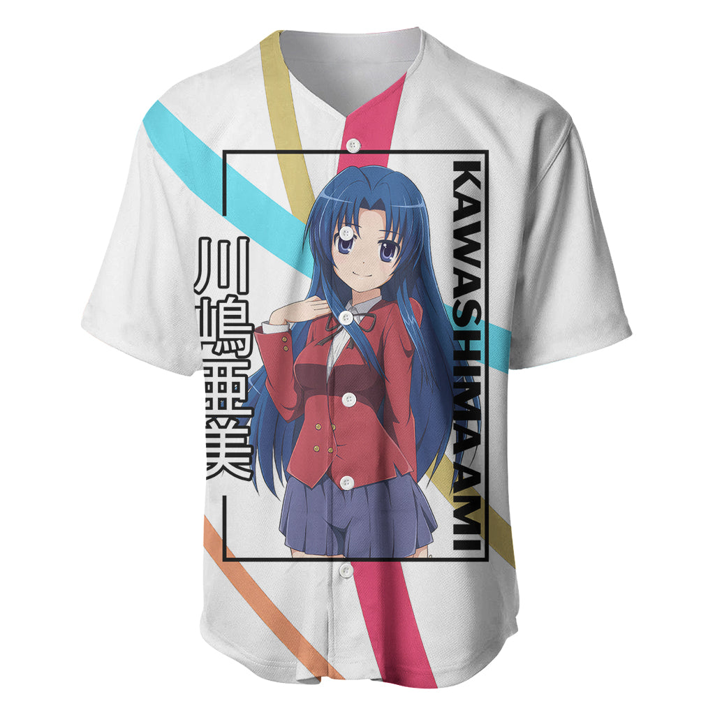 Kawashima Ami Baseball Jersey Toradora Anime Style