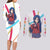 Kawashima Ami Couples Matching Long Sleeve Bodycon Dress and Long Sleeve Button Shirt Toradora Anime Style