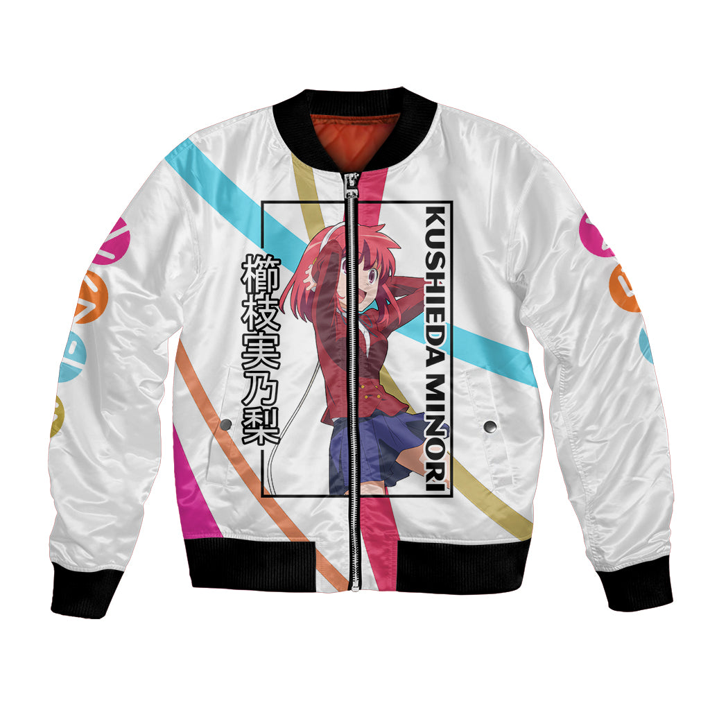 Kushieda Minori Bomber Jacket Toradora Anime Style