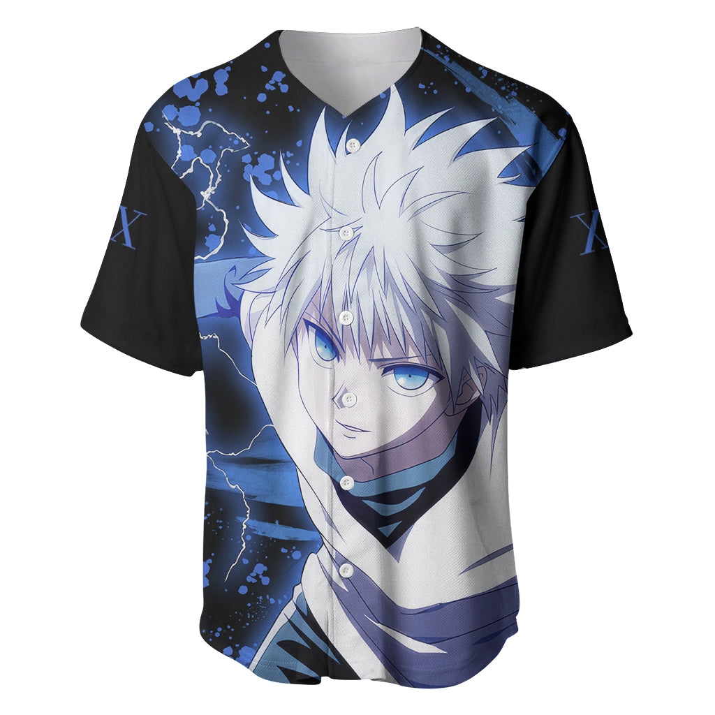 Killua Zoldyck Baseball Jersey Hunter X Hunter