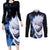 Killua Zoldyck Couples Matching Long Sleeve Bodycon Dress and Long Sleeve Button Shirt Hunter X Hunter