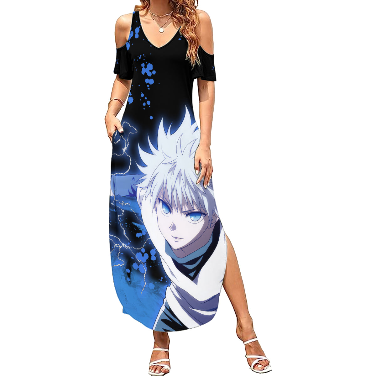 Killua Zoldyck Summer Maxi Dress Hunter X Hunter