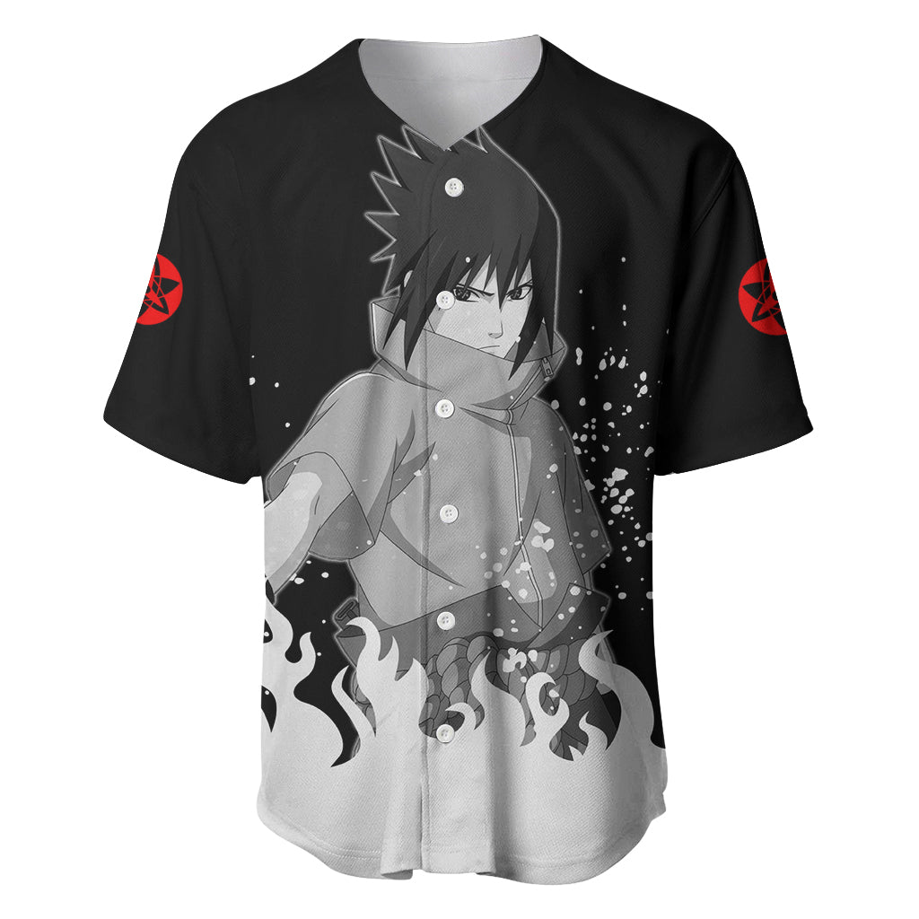 Sasuke Uchiha Baseball Jersey Naruto