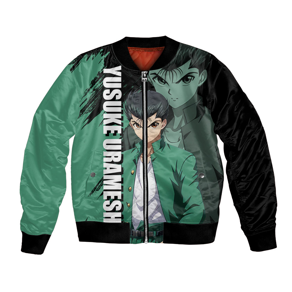 Yusuke Urameshi Bomber Jacket Yu Yu Hakusho Anime Style