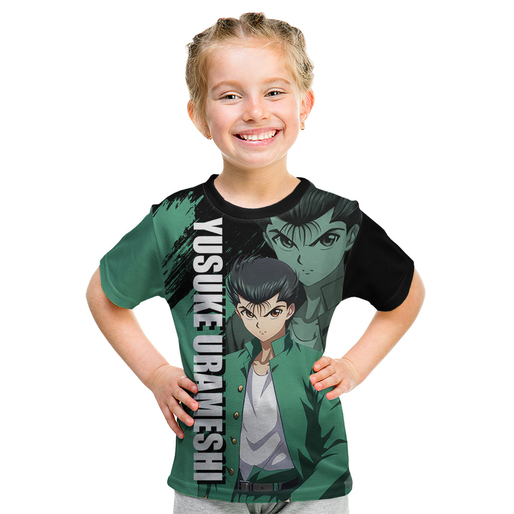 Yusuke Urameshi Kid T Shirt Yu Yu Hakusho Anime Style