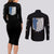 Levi Ackerman Couples Matching Long Sleeve Bodycon Dress and Long Sleeve Button Shirt Attack On Titan Anime Style