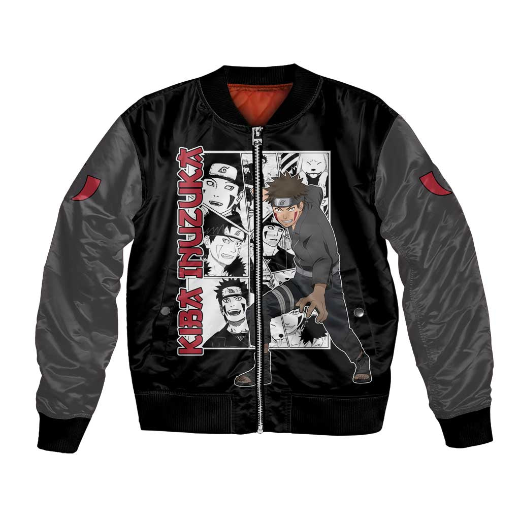 Kiba Inuzuka - Naruto Bomber Jacket Anime Mix Manga Style