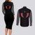 Kiba Inuzuka - Naruto Couples Matching Long Sleeve Bodycon Dress and Long Sleeve Button Shirt Anime Mix Manga Style