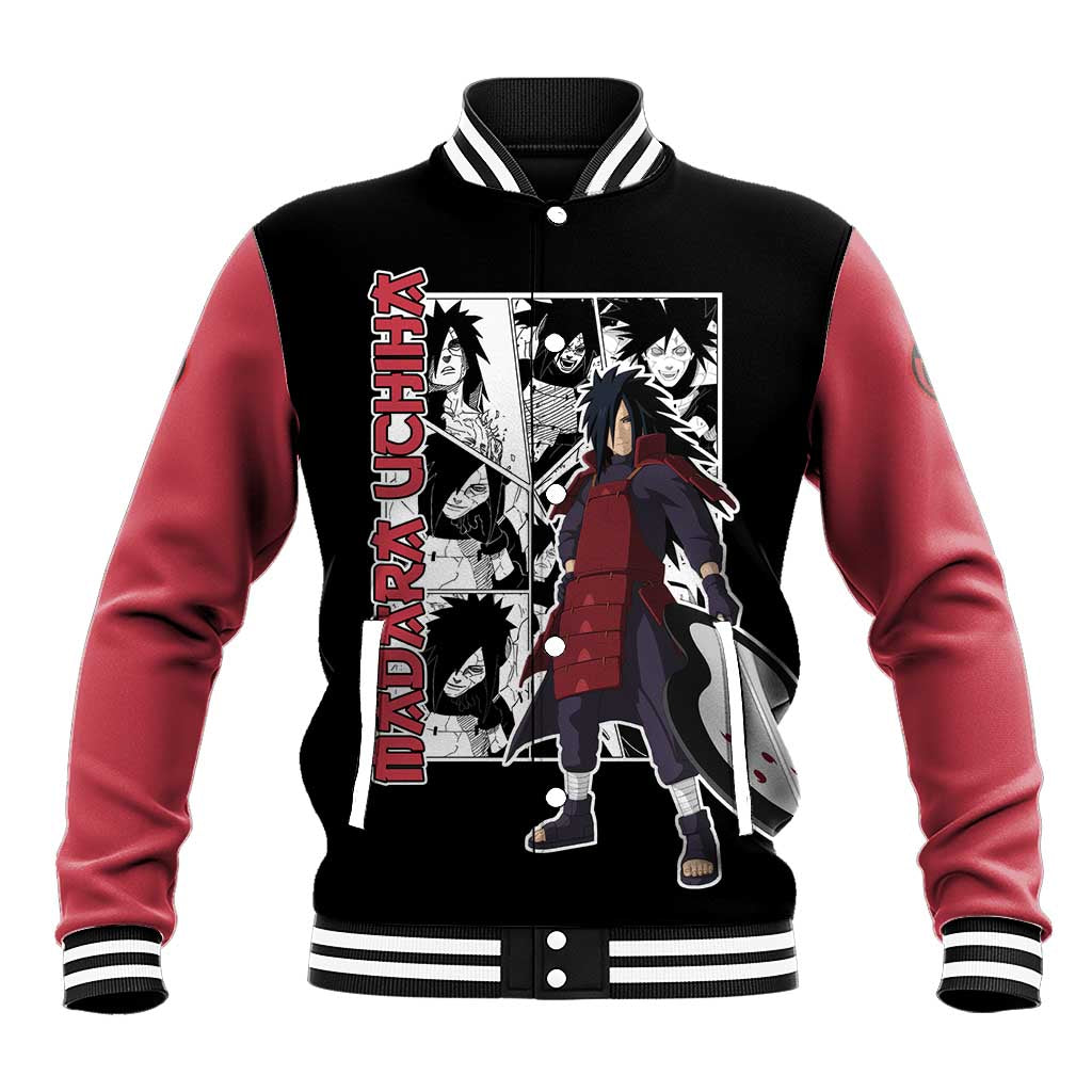 Madara Uchiha - Naruto Baseball Jacket Anime Mix Manga Style