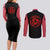 Madara Uchiha - Naruto Couples Matching Long Sleeve Bodycon Dress and Long Sleeve Button Shirt Anime Mix Manga Style