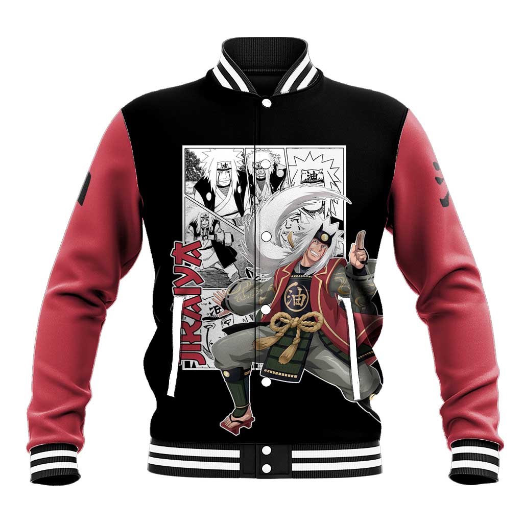 Jiraiya - Naruto Baseball Jacket Anime Mix Manga Style