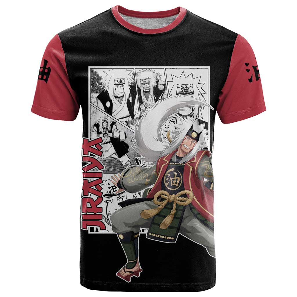 Jiraiya - Naruto T Shirt Anime Mix Manga Style