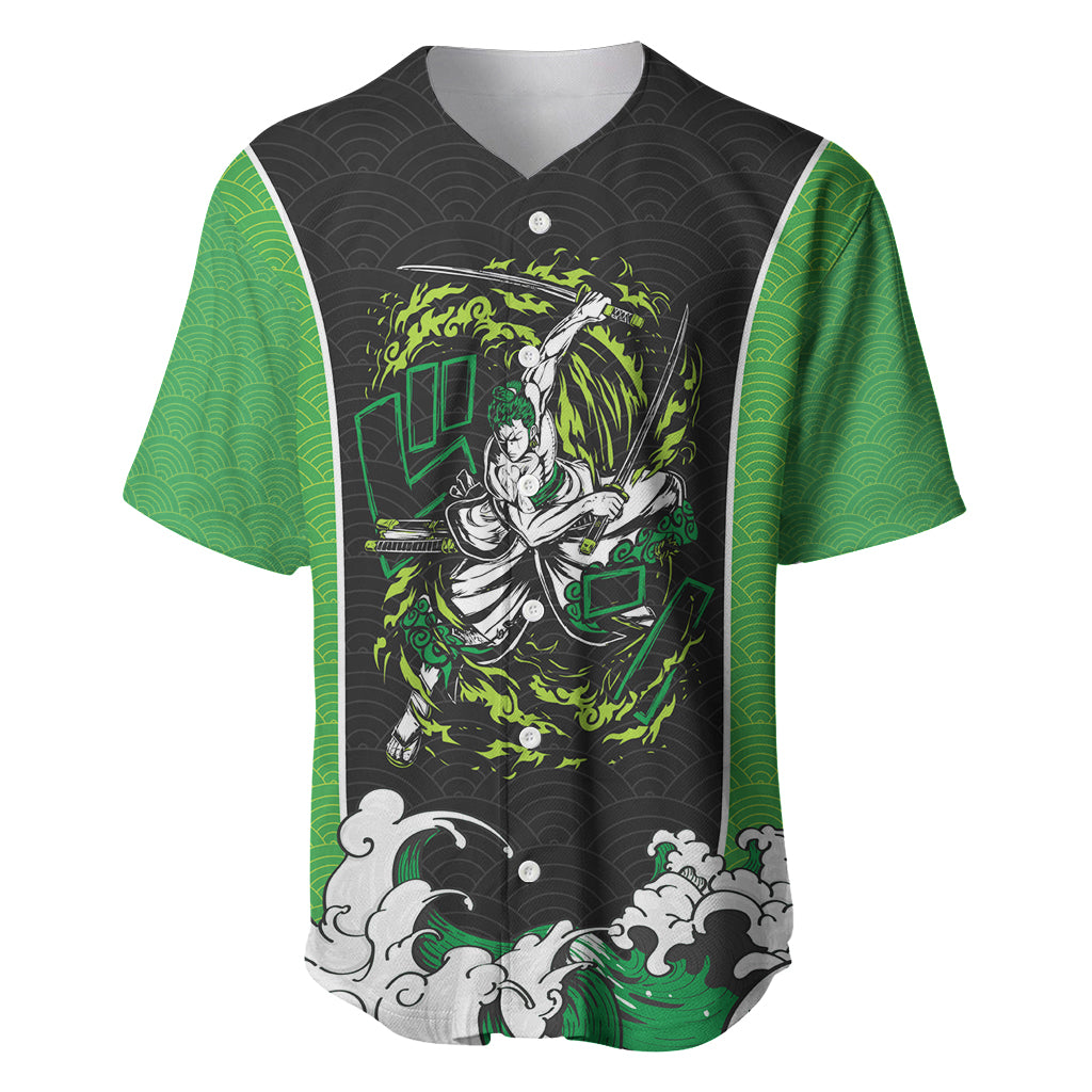 Roronoa Zoro - One Piece Baseball Jersey Anime Japan Style