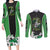 Roronoa Zoro - One Piece Couples Matching Long Sleeve Bodycon Dress and Long Sleeve Button Shirt Anime Japan Style