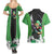 Roronoa Zoro - One Piece Couples Matching Summer Maxi Dress and Hawaiian Shirt Anime Japan Style