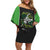 Roronoa Zoro - One Piece Off Shoulder Short Dress Anime Japan Style