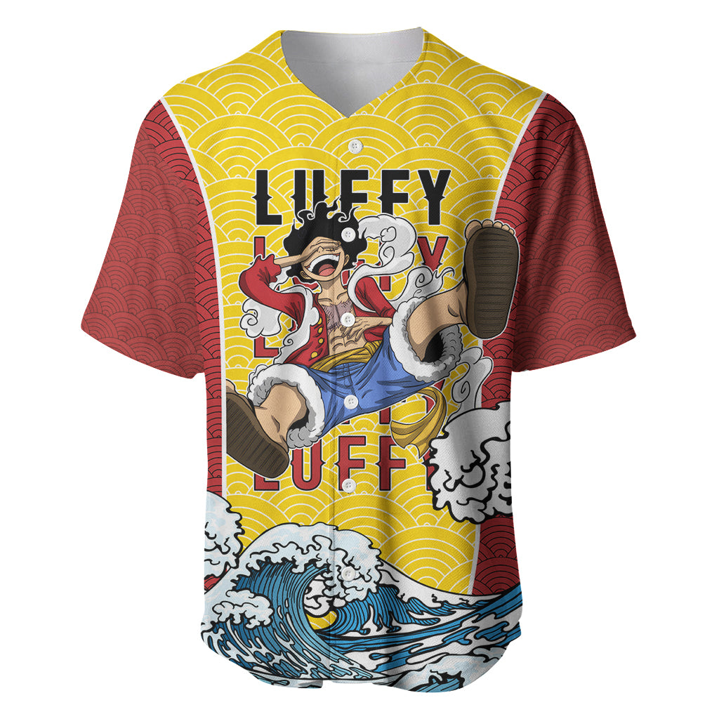 Luffy - One Piece Baseball Jersey Anime Japan Style