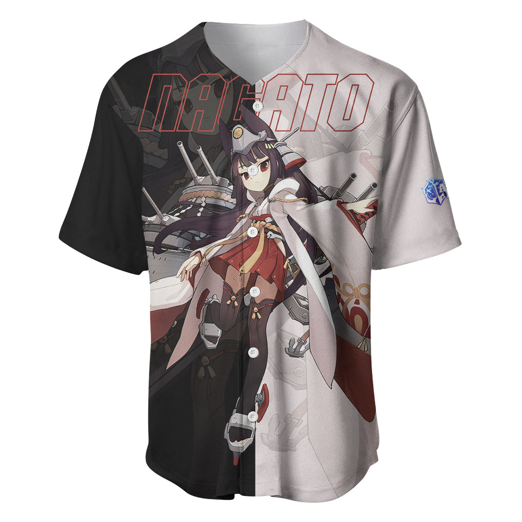 Nagato - Azur Lane Baseball Jersey Anime Game Style