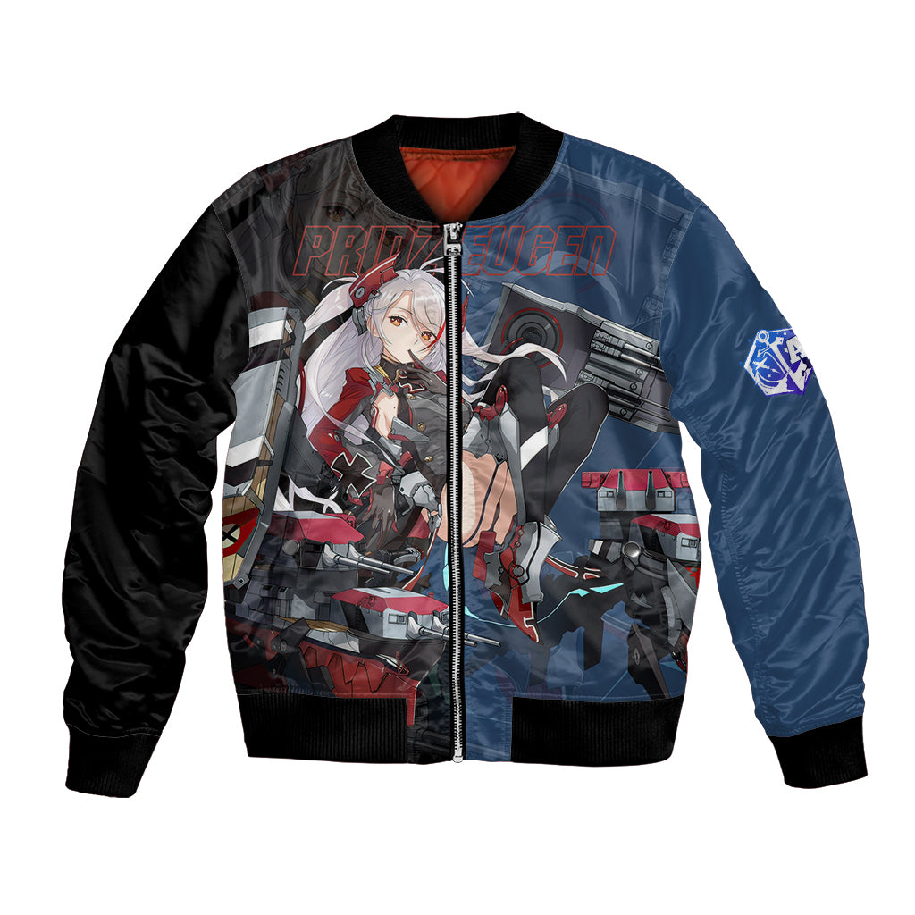 Prinz Eugen - Azur Lane Bomber Jacket Anime Game Style